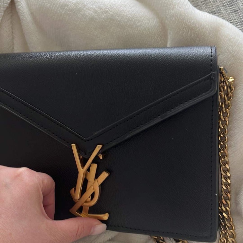 YSL bag gold
